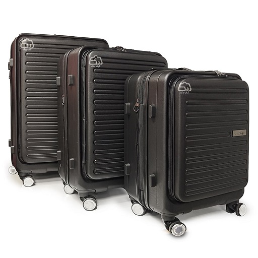 ست 3 عددی چمدان مسافرتی کراون مدل 614 چرخدار