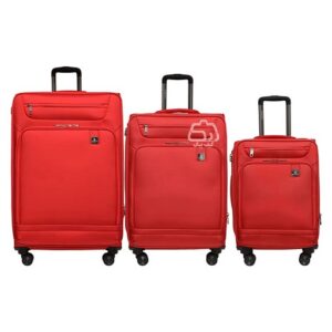 مجموعه سه عددی چمدان مسافرتی GENOVA مدل G1813 برزنتی