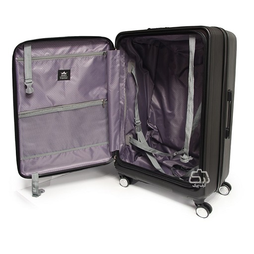 ست 3 عددی چمدان مسافرتی کراون مدل 614 چرخدار - Image 3