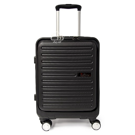 چمدان مسافرتی Crown مدل 617 سایز کوچک چرخدار جنس ABS باکیفیت و سخت