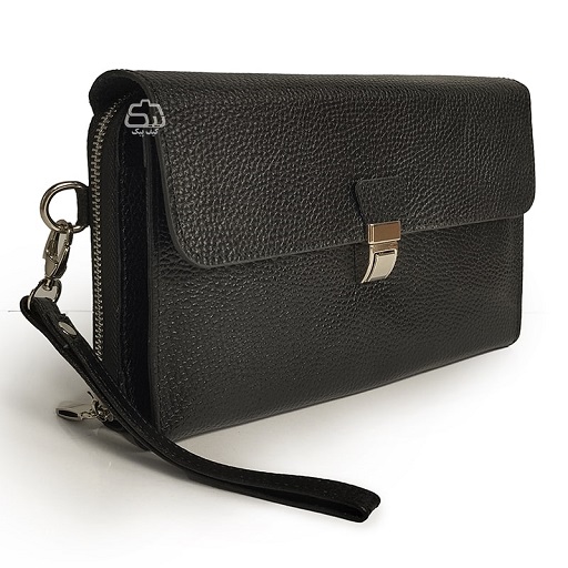 کیف دستی چرم پاسپورتی مردانه مدل 5504 - Image 3