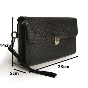 کیف دستی چرم پاسپورتی مردانه مدل 5504