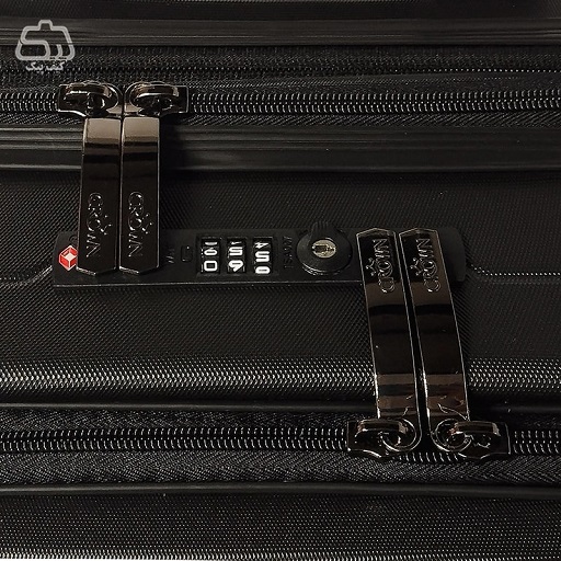 چمدان مسافرتی Crown مدل 617 سایز کوچک چرخدار جنس ABS باکیفیت و سخت - Image 8