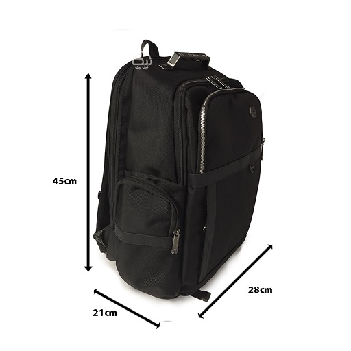 کوله پشتی اسپرت برزنتی President مدل 3185 با محل نگهداری نوت بوک و لپ تاپ تا سایز 15.6 اینچ - Image 6