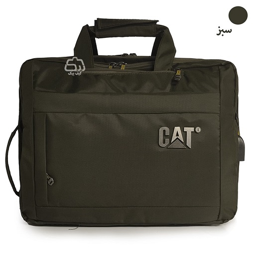 کیف لپ تاپ اداری کاترپیلار مدل 1619 کوله شونده مناسب لپ تاپ سایز 15.6 اینچ - Image 5