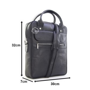 کیف رودوشی چرم طبیعی اسپرت مردانه مدل 3203