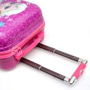 چمدان دخترانه بچه گانه مدل MI700477 طرح فروزن 4 چرخ فایبرگلاس